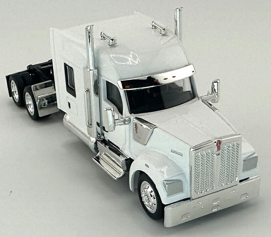 Kenworthケンワース W990 スタンドアップ スリーパーキャブ ホワイト トラック 模型 / HO LOGISTICS 1/87 ミニカー 模型