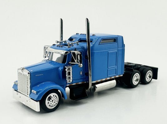 Kenworthケンワース W900L 2-Axle Sleeper Cab Baby Blueベビーブルー / HO LOGISTICS 1/87 模型