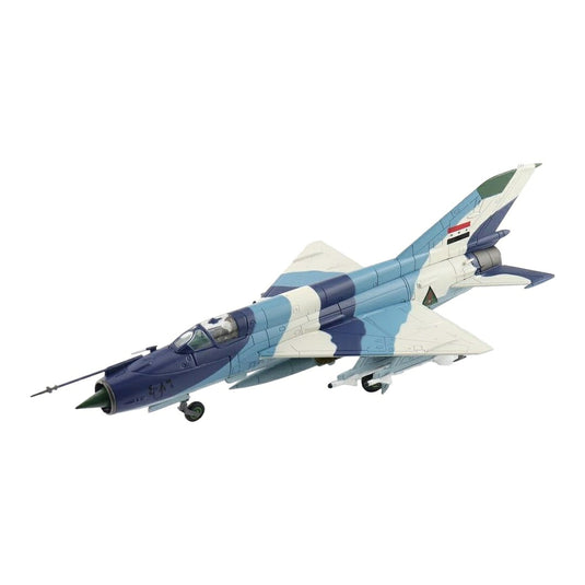 イラク空軍 Iraq Air Force ミコヤン MiG-21bis シーカモフラージュ / Hobby Master 1/72 飛行機模型 ミリタリー