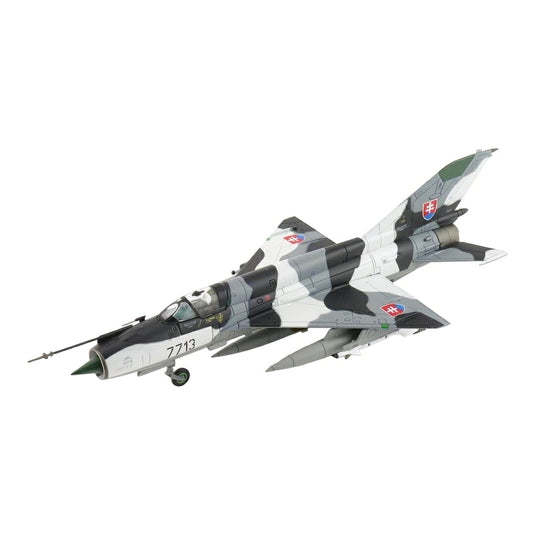 スロバキア空軍 Slovak Air Force ミコヤン MiG-21 フィッシュベッド 7713 / Hobby Master 1/72 飛行機模型 ミリタリー
