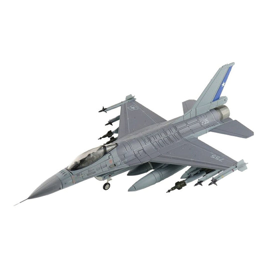 チリ空軍 Chilean Air Force ロッキード F-16 ファルコン MLU 755 / Hobby Master 1/72 飛行機模型 ミリタリー
