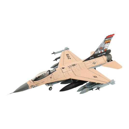ルーク空軍基地 Luke Air Force Base ロッキード F-16V 「Play to Win」 93-0814 / Hobby Master 1/72 飛行機模型 ミリタリー