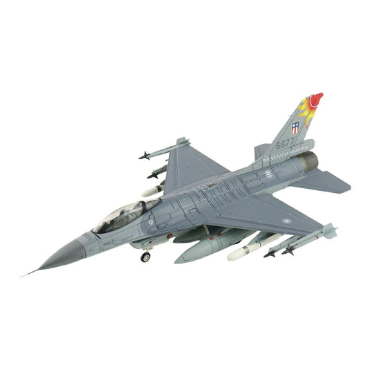 台湾空軍 ROCAF ゼネラル・ダイナミクス F-16A CBI戦域記念塗装 6677 新竹基地 2015 / Hobby Master 1/72 飛行機模型 ミリタリー