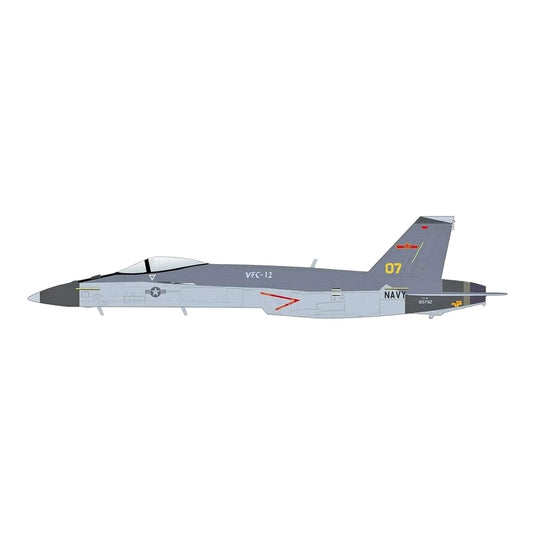 アメリカ海軍 US Navy F/A-18E スーパーホーネット Super Hornet 第12混成戦闘飛行隊 VFC-12 2021 / Hobby Master 1/72 飛行機模型 ミリタリー