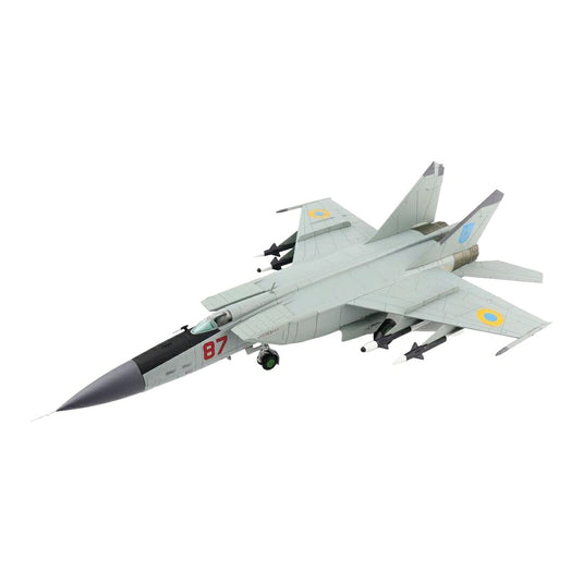 ウクライナ防空軍 Air Defense of Ukraine ミグ MiG-25PDS フォックスバット Red 87 / Hobby Master 1/72 飛行機模型 ミリタリー