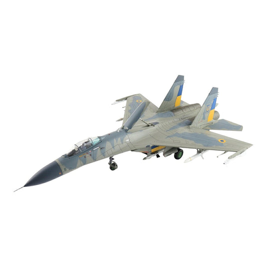 ウクライナ空軍 Ukrainian Air Force スホーイ Su-27 フランカー / Hobby Master 1/72 飛行機模型 ミリタリー