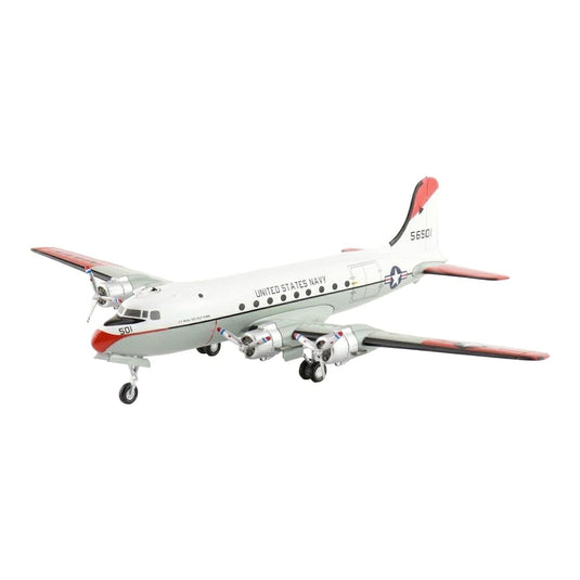 アメリカ海軍 テストパイロット学校 US Navy Test Pilot School ダグラス DC-4 C-54Q スカイマスター 56501 / Hobby Master 1/200 飛行機模型 ミリタリー
