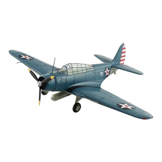 アメリカ海兵隊 United States Marine Corps ダグラス TBD-1 デバステイター 珊瑚海海戦 T-1 / Hobby Master 1/72 飛行機模型 ミリタリー