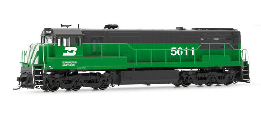 HOゲージ 鉄道模型 車両 Rivarossi Burlington Northern ディーゼル機関車 U25C Era III Sound DC DCC