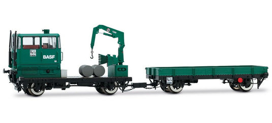 HOゲージ 鉄道模型 Rivarossi BASF KLV 53 保線車両 Era V Sound DCC DC