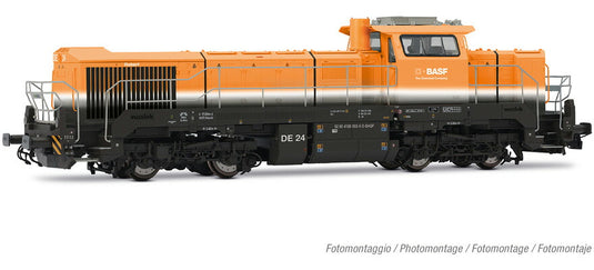 HOゲージ 鉄道模型 Rivarossi BASF Vossloh DE 18 ディーゼル機関車 Era VI DC