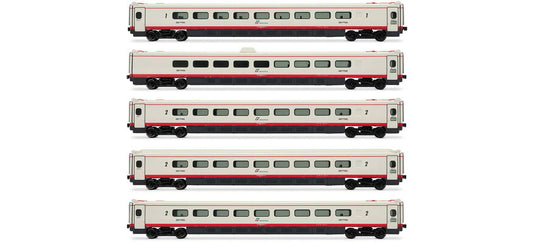 HOゲージ 客車 Rivarossi リバロッシ FS ETR 460 中間車 5両セット Era VI DC
