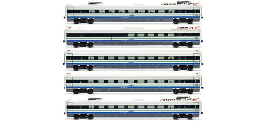 HOゲージ 客車 Rivarossi リバロッシ Cisalpino ETR 470 高速列車 中間車 5両セット Era V DC