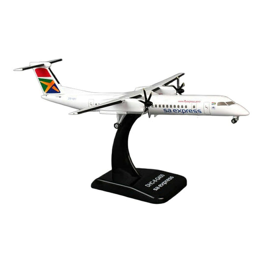 南アフリカ・エクスプレス South African Express Airways デ・ハビランド・カナダ DHC-8-Q400 / Hogan Wings 1/200 飛行機模型 旅客機