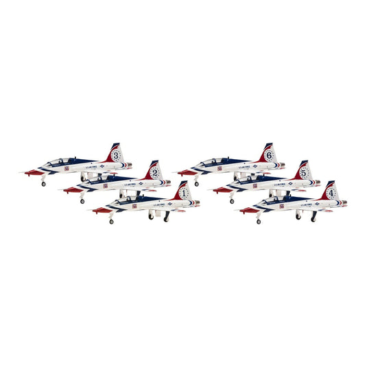 サンダーバーズ Thunderbirds Air Demonstration Squadron 6 in 1 ノースロップ T-38A タロン / Hogan Wings 1/200 飛行機模型 ミリタリー