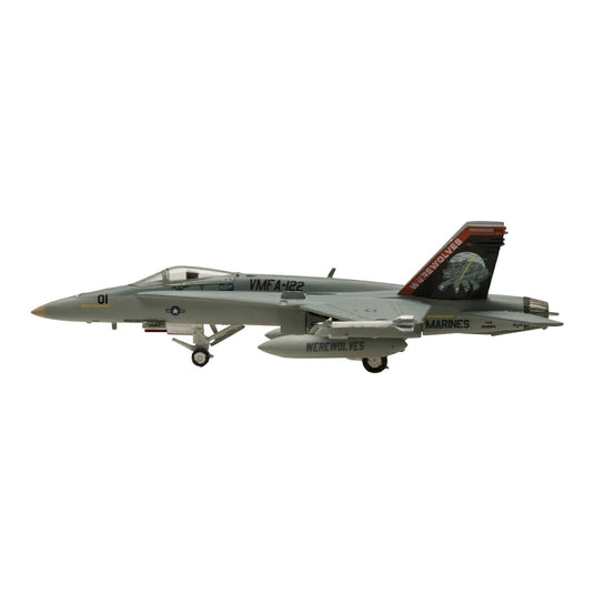 アメリカ海兵隊 US Marines マクドネル・ダグラス F/A-18C Hornet / Hogan Wings 1/200 飛行機模型 ミリタリー