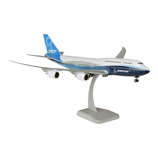 ボーイング Boeing 747-8 ハウスカラー ブルー / Hogan Wings 1/200 飛行機模型 旅客機