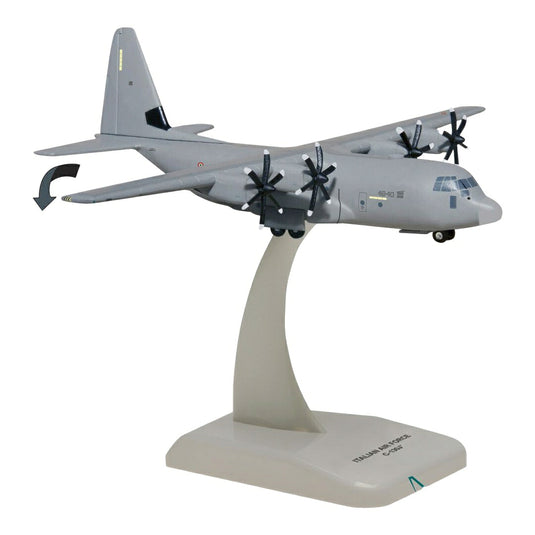 イタリア空軍 Italian Air Force C-130J スーパーハーキュリーズ C-130J Super Hercules / Hogan Wings 1/200 飛行機模型 ミリタリー