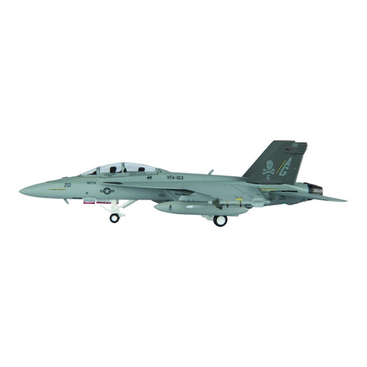 アメリカ海軍 US Navy VFA-103 ジョリーロジャース Jolly Rogers F/A-18F AG 201 / Hogan Wings 1/200 飛行機模型 ミリタリー