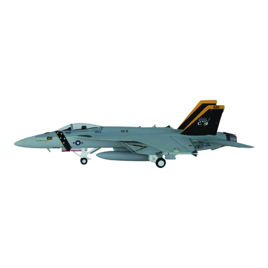 アメリカ海軍 US Navy VX-9 エバリュエーターズ Evaluators F/A-18E XE 100 / Hogan Wings 1/200 飛行機模型 ミリタリー
