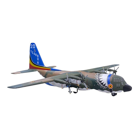 ベルギー空軍 Belgium Air Force ロッキード C-130 ハーキュリーズ Lockheed C-130 Hercules / Hogan Wings 1/200 飛行機模型 ミリタリー