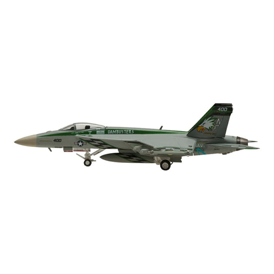 アメリカ海軍 US Navy VFA-195 マクドネル・ダグラス F/A-18E スーパーホーネット NF400 / Hogan Wings 1/200 飛行機模型 ミリタリー