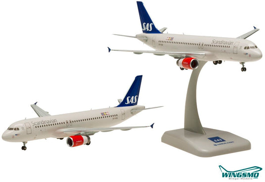 スカンジナビア航空 SAS Scandinavian Airlines エアバス A320 OY-KAN / Hogan Wings 1/200 飛行機模型 旅客機
