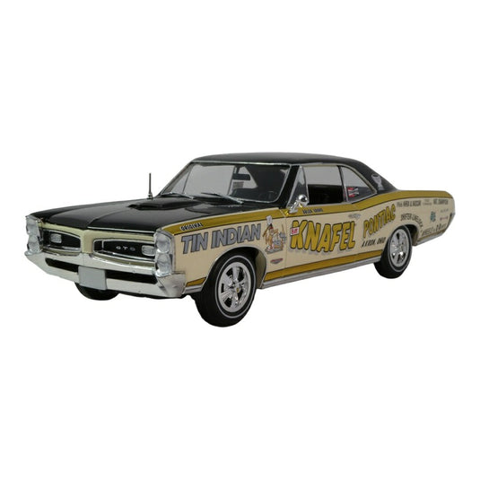 Pontiacポンティアック GTO 1966 Tin Indian Knafel ベージュ ブラック / HIGHWAY61 1/18 ミニカー