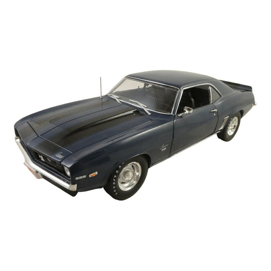 Chevroletシボレー Camaroカマロ SS 1969 ダークブルー / HIGHWAY61 1/18 ミニカー