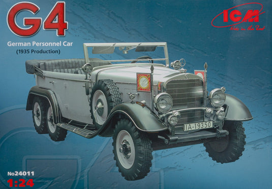 Mercedes-Benz G4 German Personnel Car (1935 M.Y.) モデルキット/ ICM 1/24 模型