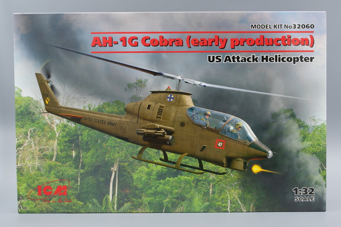 AH-1G Cobra (初期生産型) US 攻撃ヘリコプター モデルキット/ ICM 1/32 模型