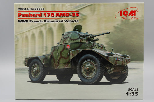 Panhard 178 AMD 35 WWII フランス装甲車/ ICM 1/35 模型