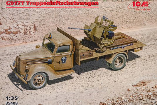 G917T Truppenluftschutzwagen モデルキット/ ICM 1/35 模型