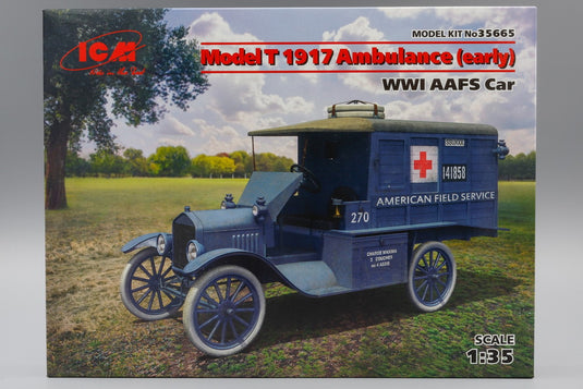 Ford Model T 1917 救急車 (初期型) モデルキット/ ICM 1/35 模型
