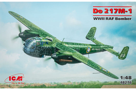 Do 217M-1 WWII RAF Bomber イギリス空軍仕様 組み立てプラモキット模型 飛行機 /ICM 1/48