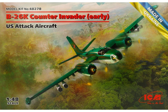 Douglas B-26K Counter Invader (初期型) モデルキット/ ICM 1/48 模型