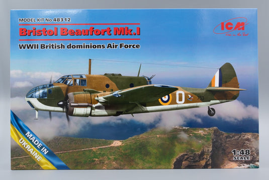 Bristol Beaufort Mk.I WWII イギリス連邦空軍/ ICM 1/48 模型
