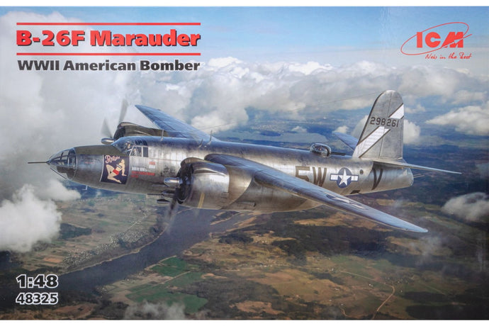 B-26F Marauder WWII American Bomber モデルキット/ ICM 1/48 模型