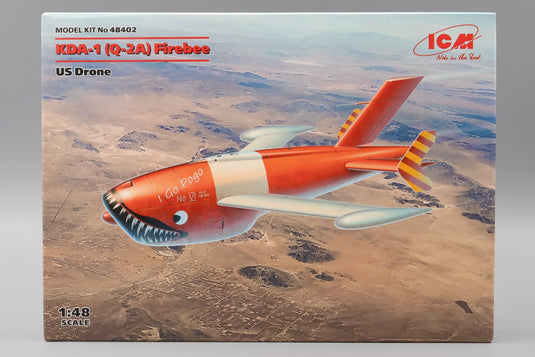 Q2A (XM21 KDA1) Firebee アメリカ軍ドローン 2機入り 100%新金型 /ICM 1/48 組み立てプラモキット模型