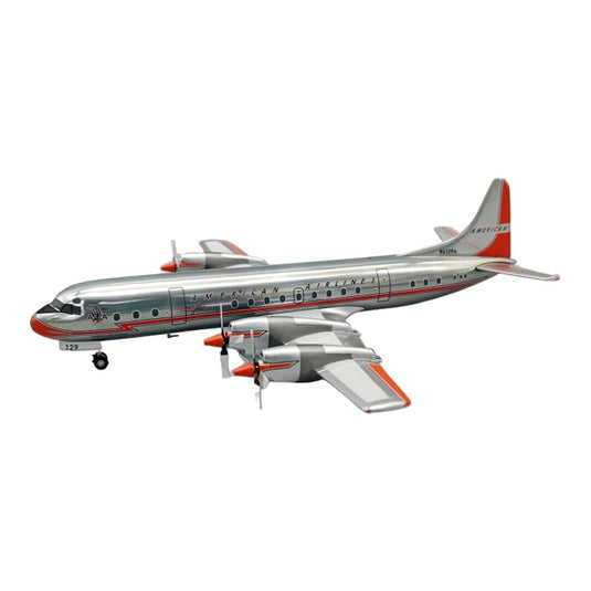 アメリカン航空 American Airlines ロッキード L-188 N6129A / Inflight 200 1/200 飛行機模型 旅客機