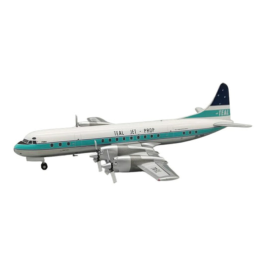 ティール航空 TEAL ロッキード L-188C エレクトラ ZK-TEB / Inflight 200 1/200 飛行機模型 旅客機