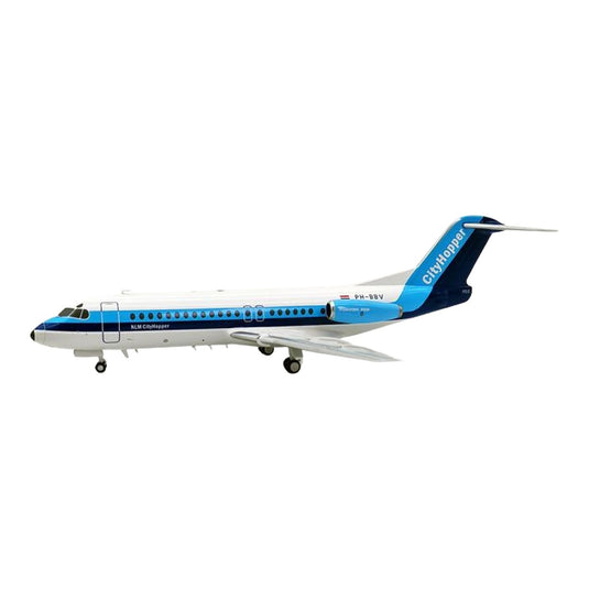 NLMシティホッパー NLM Cityhopper フォッカー F-28-4000 フェローシップ PH-BBV / Inflight 200 1/200 飛行機模型 旅客機