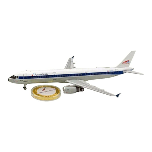 アメリカン航空 American Airlines エアバス A321-231 N579UW アレゲニーレトロ塗装 / Inflight 200 1/200 飛行機模型 旅客機