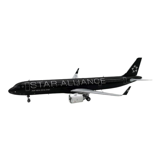 ニュージーランド航空 Air New Zealand エアバス A321neo スターアライアンス塗装 ZK-OYB / Inflight 200 1/200 飛行機模型 旅客機