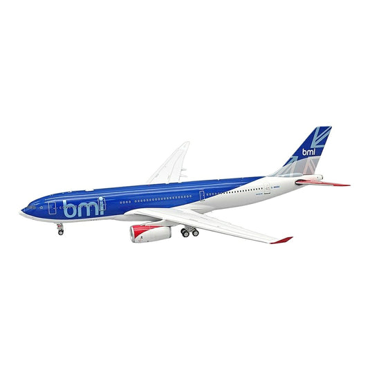BMI ブリティッシュ・ミッドランド航空 BMI British Midland エアバス A330-243 G-WWBB / Inflight 200 1/200 飛行機模型 旅客機
