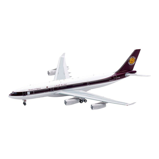 カタール航空 Qatar Airways エアバス A340-211 A7-HHK / Inflight 200 1/200 飛行機模型 旅客機