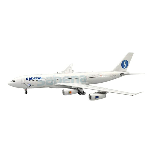 サベナ・ベルギー航空 Sabena エアバス A340-211 OO-SCW 75周年記念塗装 / Inflight 200 1/200 飛行機模型 旅客機