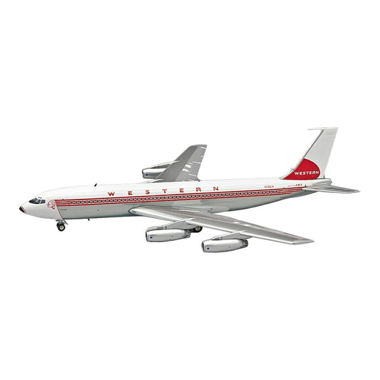 ウェスタン航空 Western Airlines ボーイング 707-139 N74614 / Inflight 200 1/200 飛行機模型 旅客機