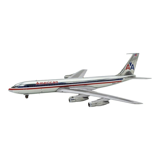 アメリカン航空 American Airlines ボーイング 707-323B N8435 ポリッシュ仕様 / Inflight 200 1/200 飛行機模型 旅客機