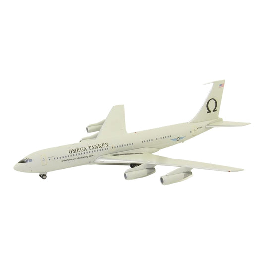 オメガ・タンカー Omega Tanker ボーイング 707-300 N707MQ / Inflight 200 1/200 飛行機模型 ミリタリー